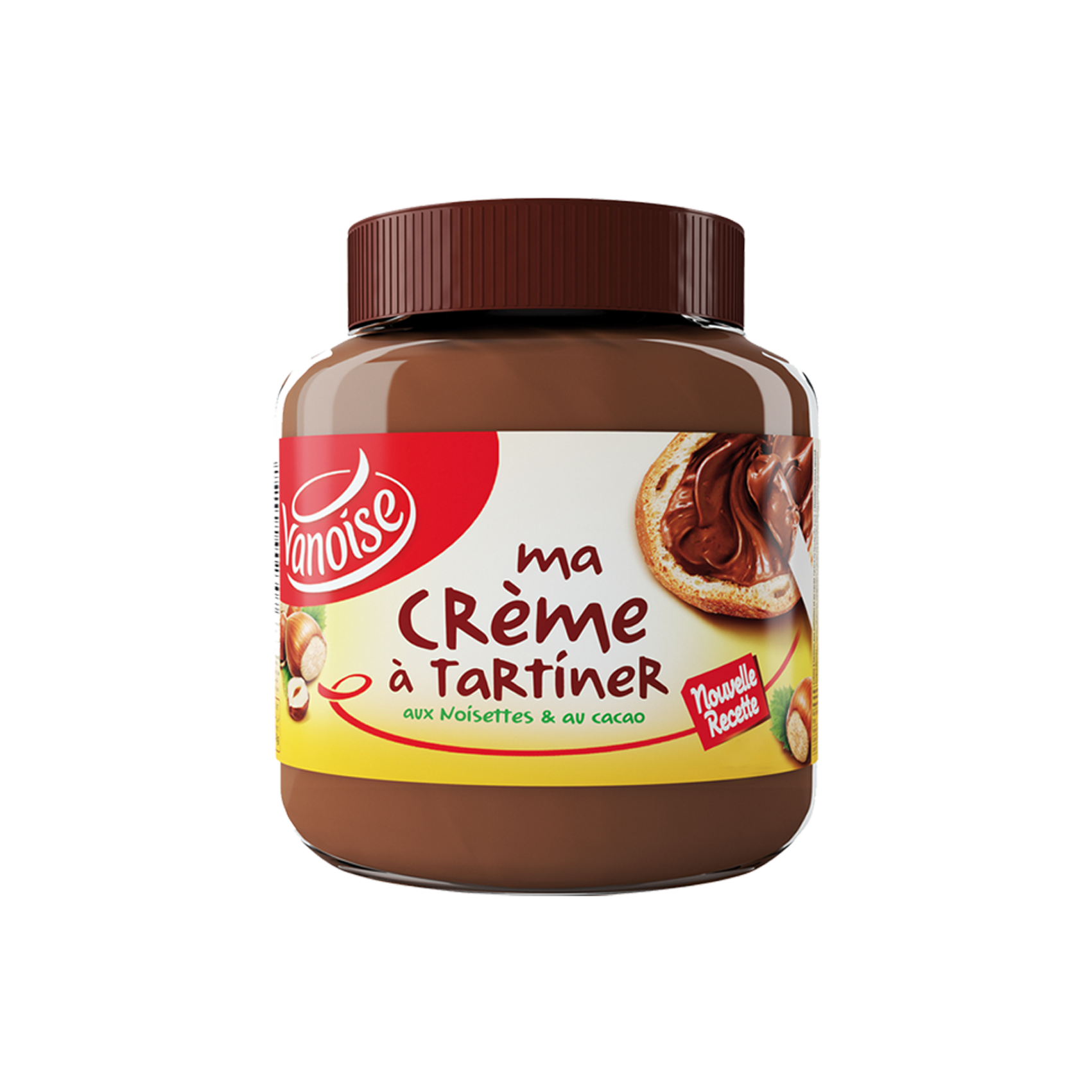 Pâte à tartiner 740g noisettes : 6 jars