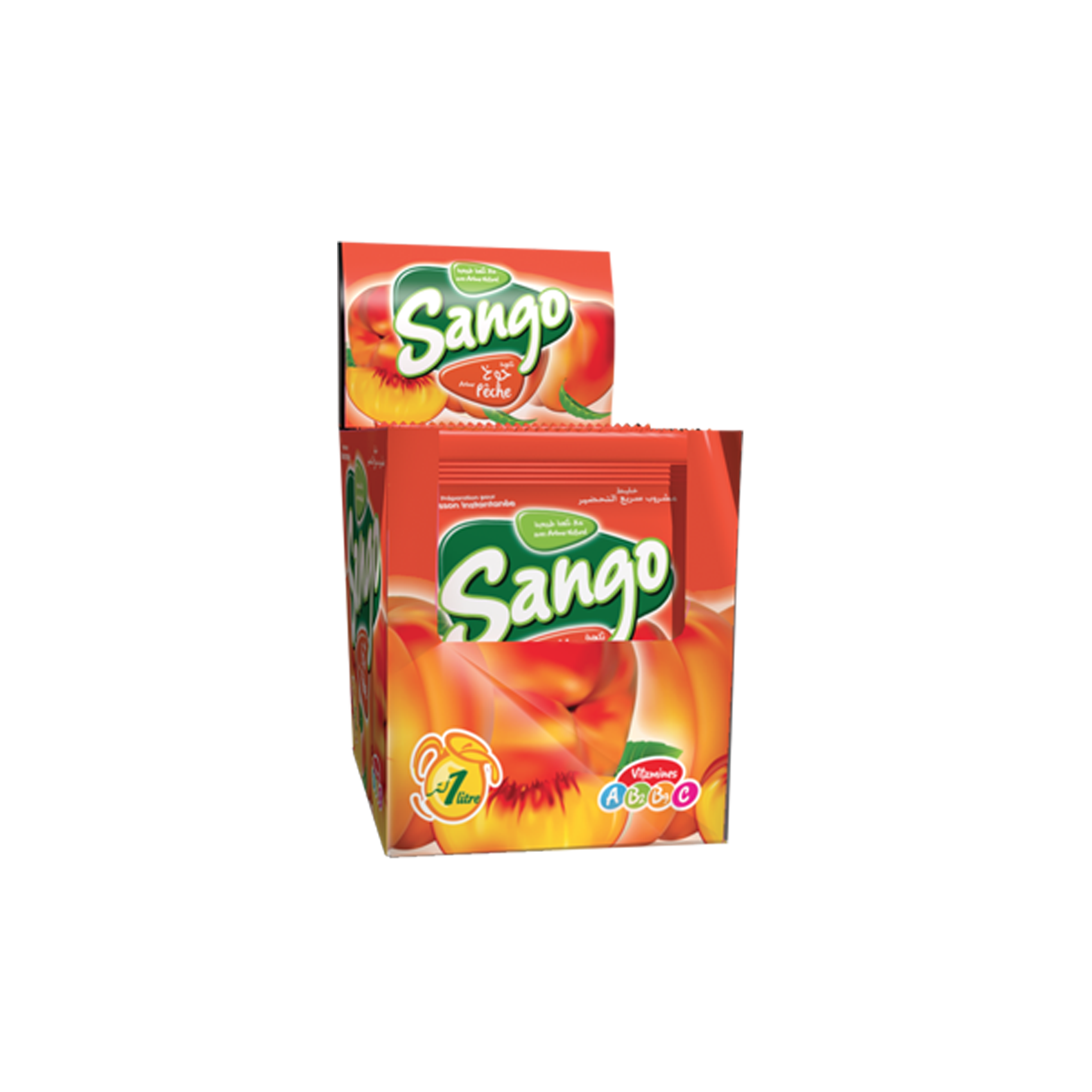 Sango Pêche: carton de 10 présentoirs de 12 sachets