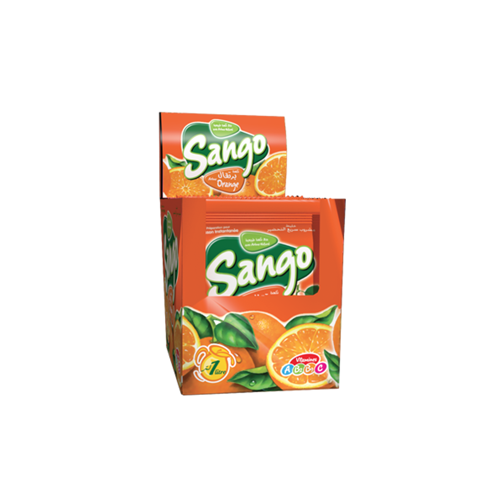 Sango Orange: carton de 10 présentoirs de 12 sachets