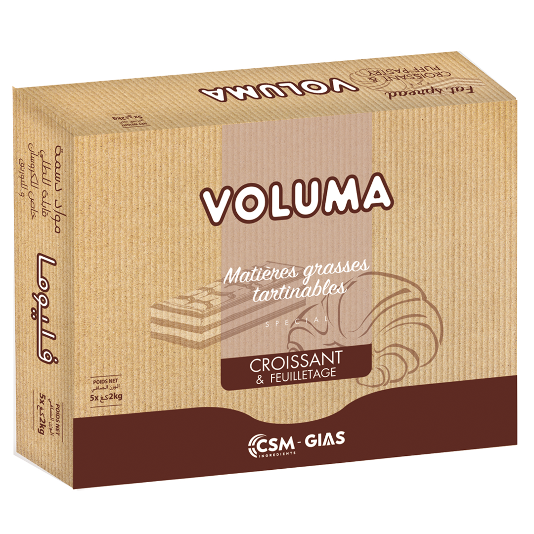 Voluma for croissant  5 * 2 kg