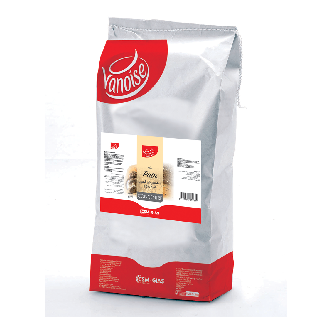 Concentrated cereal bread mix 25% 5kg