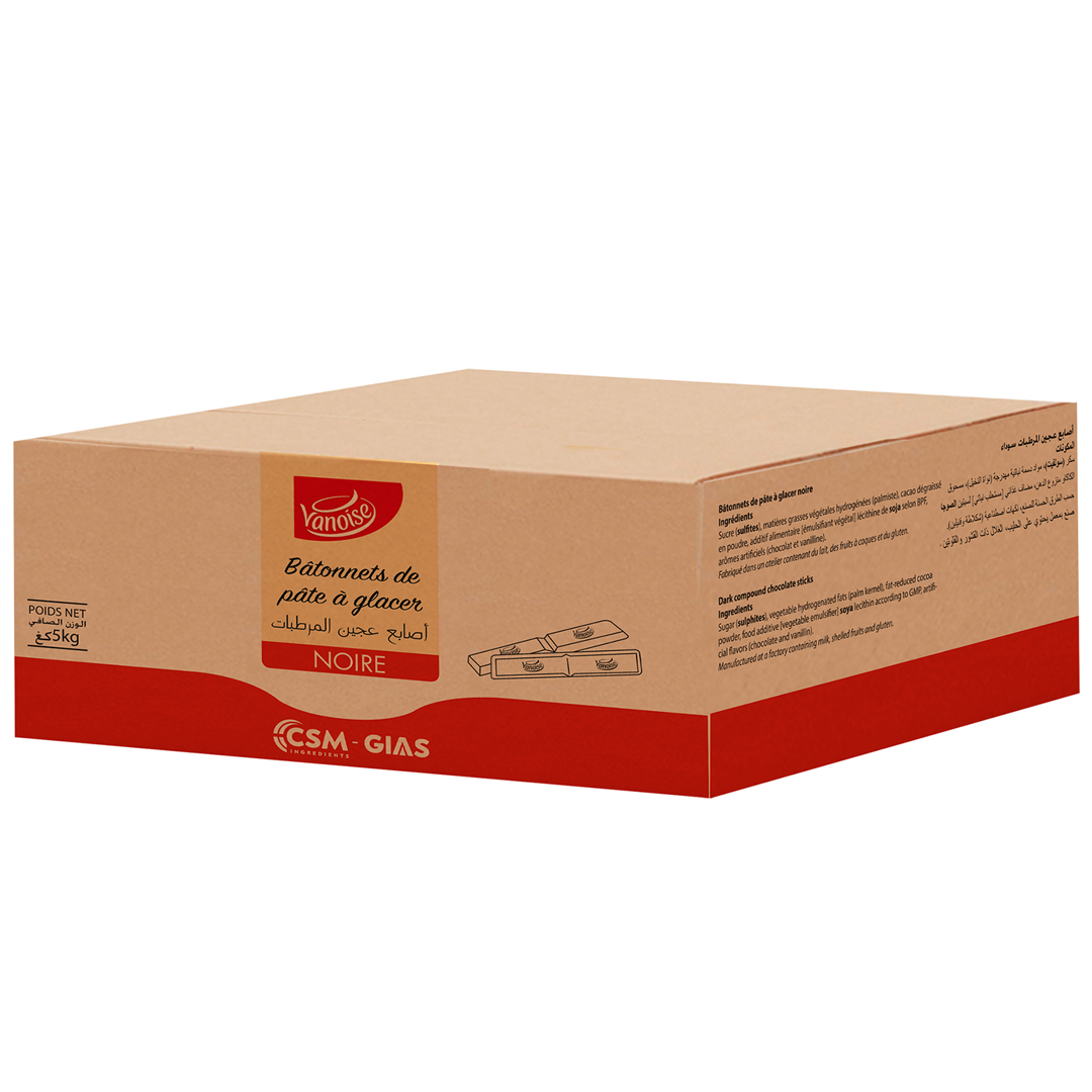 Compound chocolate sticks 5 kg box