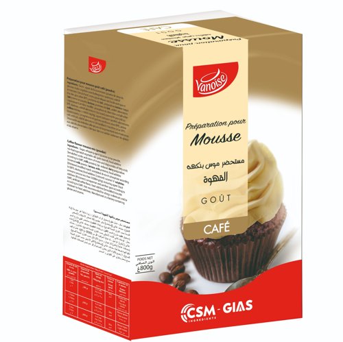Mousse café de 800 gr