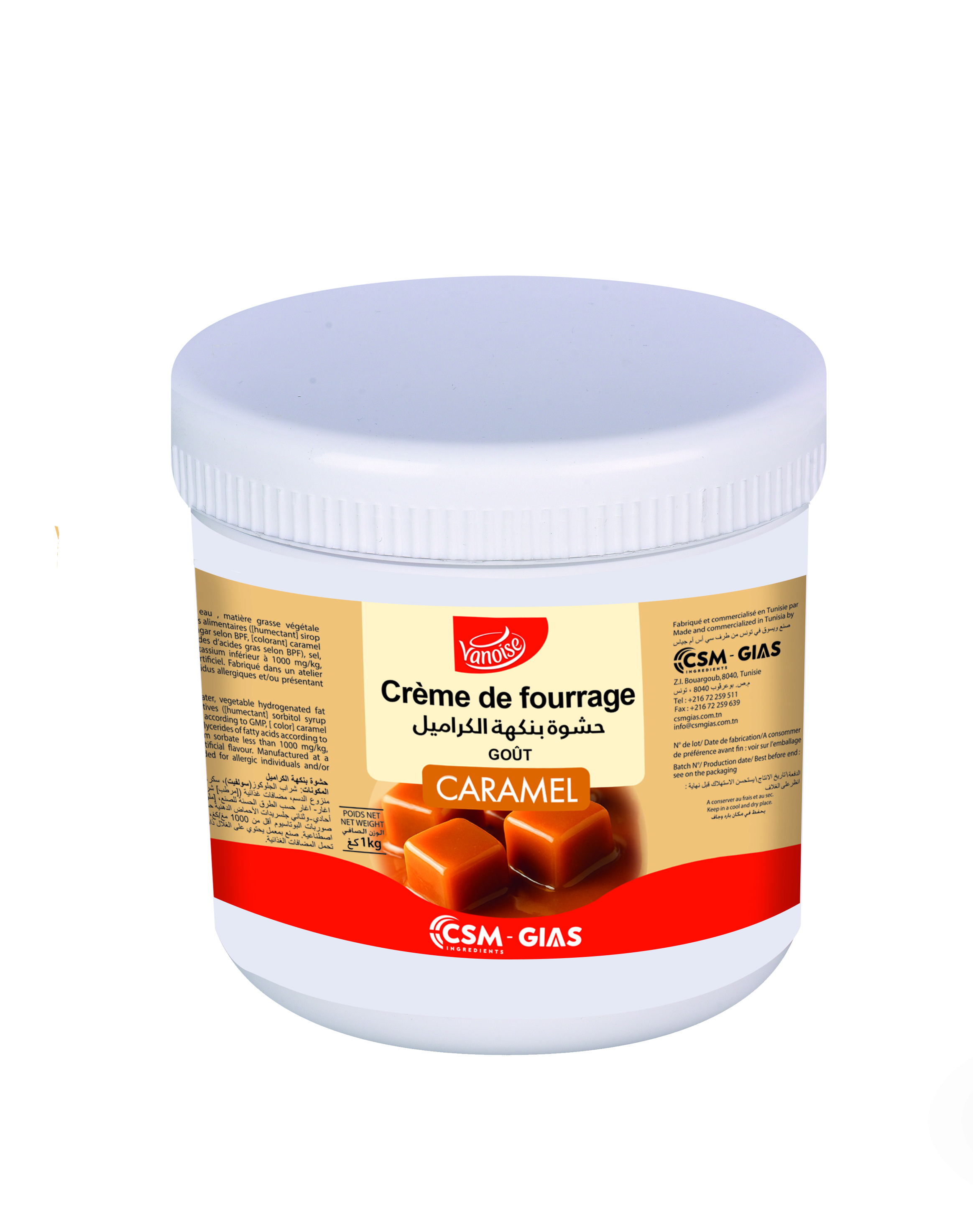 Fourrage caramel 1Kg