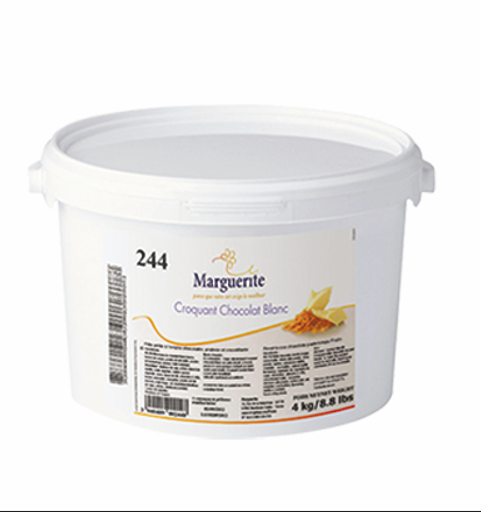 Croquant Chocolat Blanc seau 4 kg