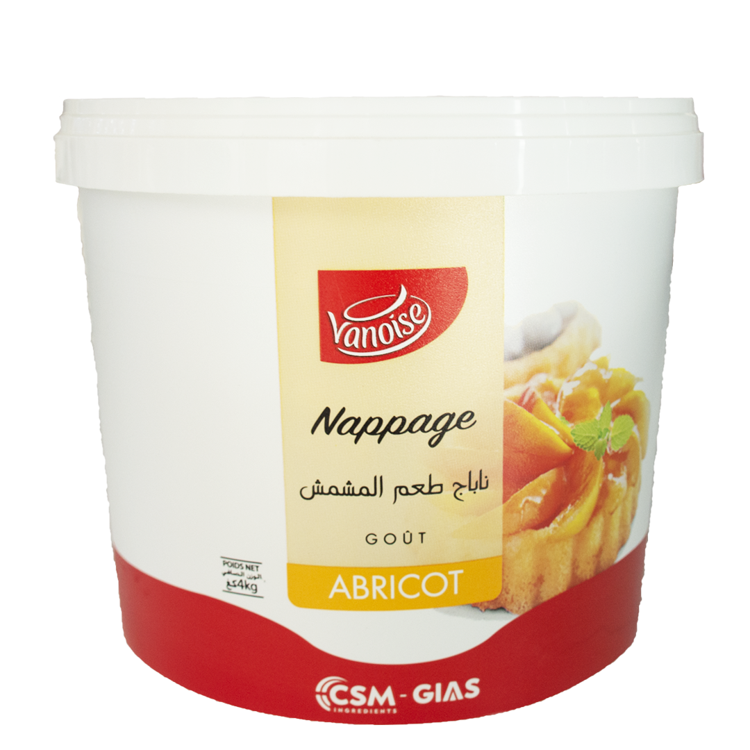 Apricot flavour glaze 4 kg