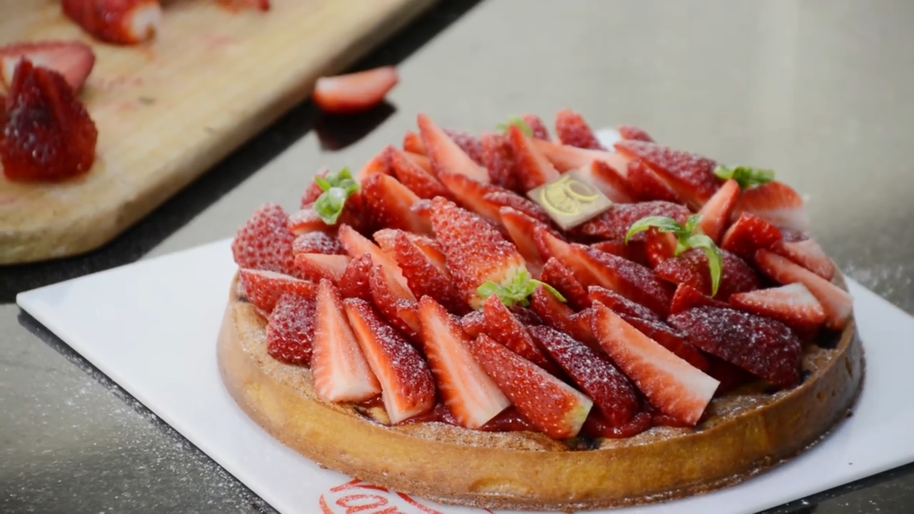 Strawberry pie