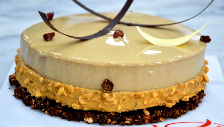 Entremet gianduja