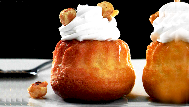 Savarin and orange baba